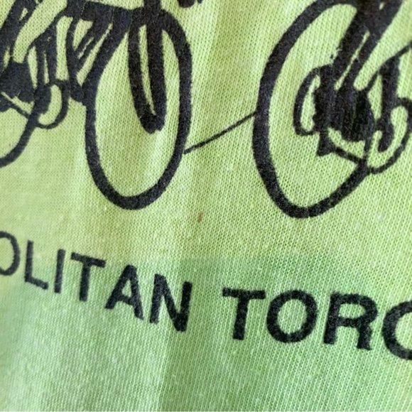 Vintage 1990 Lime Green Ride for Sunshine Graphic Tee - Picture 3 of 7